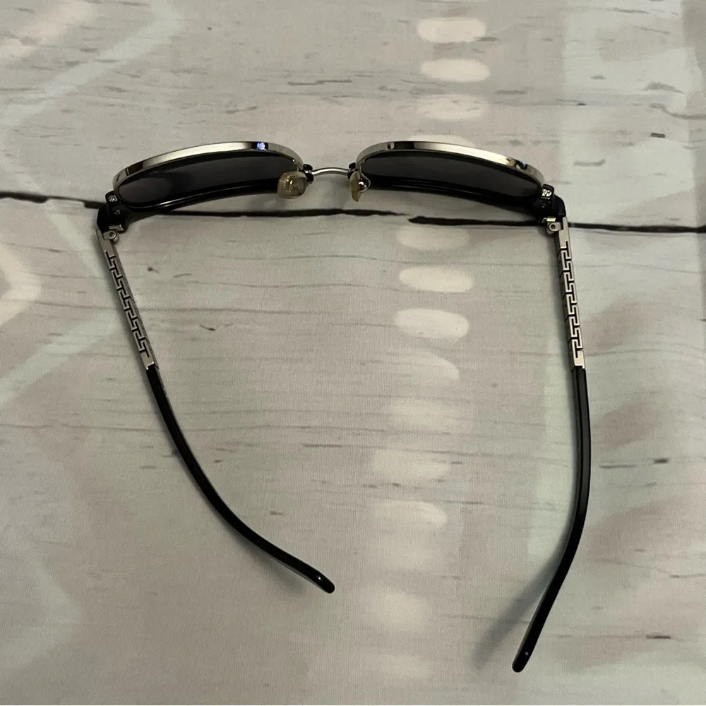 Shiny Nickel Silver Chopard SCH B30 579P Sunglasses